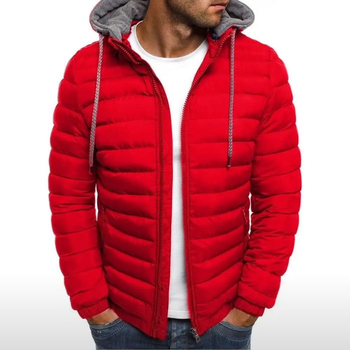 Мужская куртка из хлопка и Полиэстера