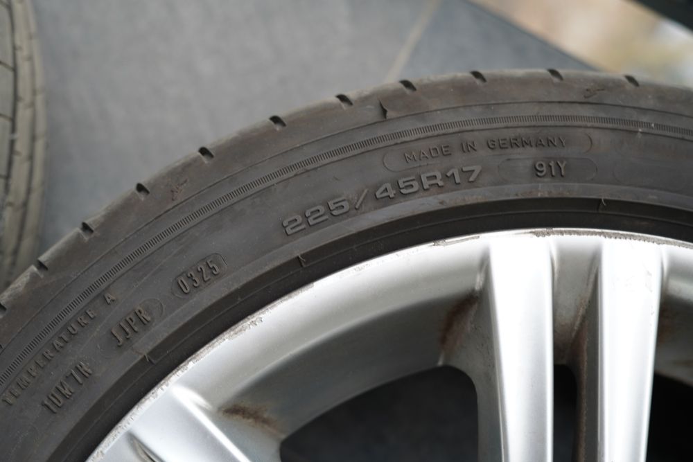 Roti vara BMW Style 194 17" cu Goodyear Eagle F1