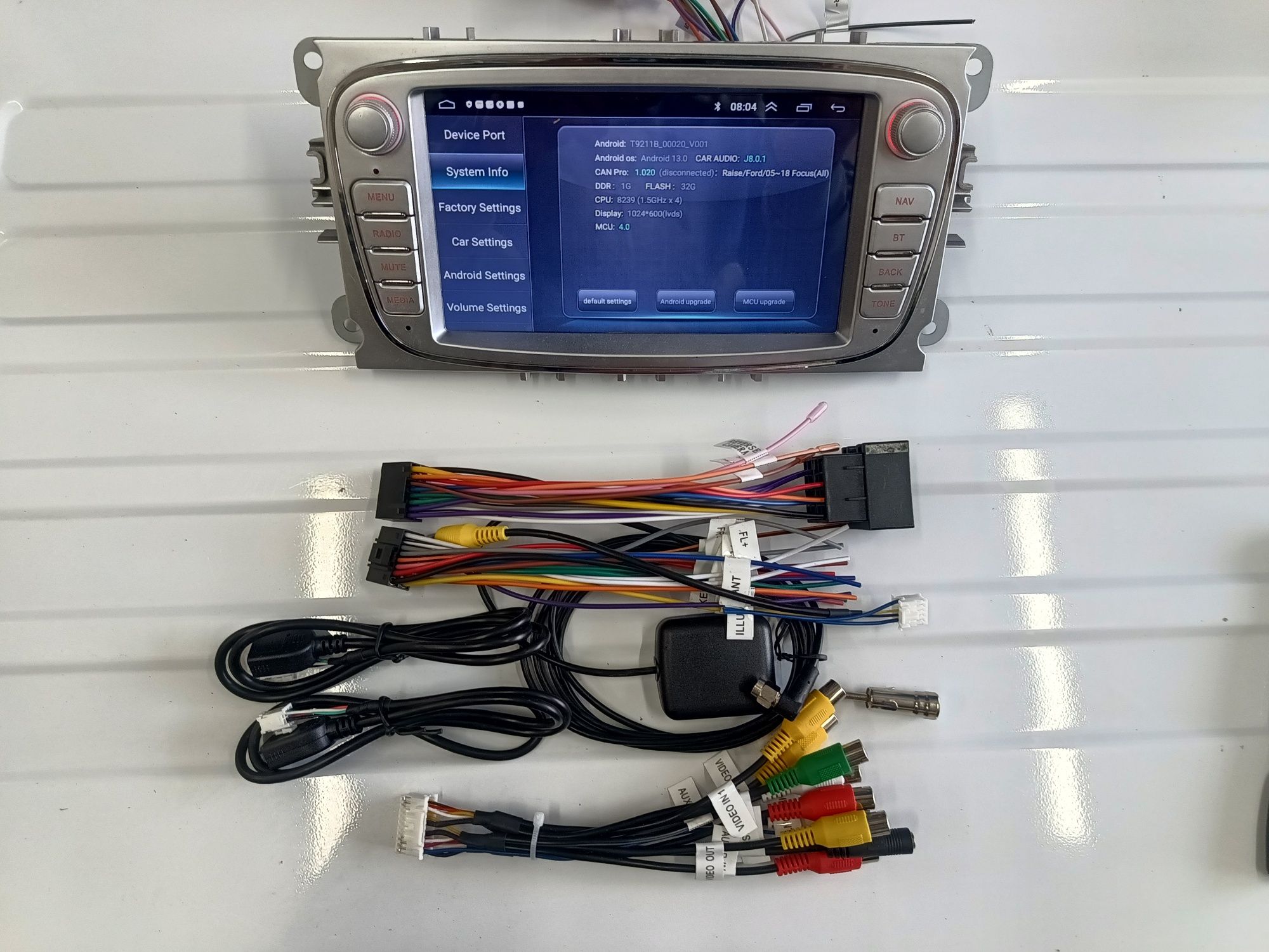 Навигация android за ford mondeo focus c-max s max 1+32gb