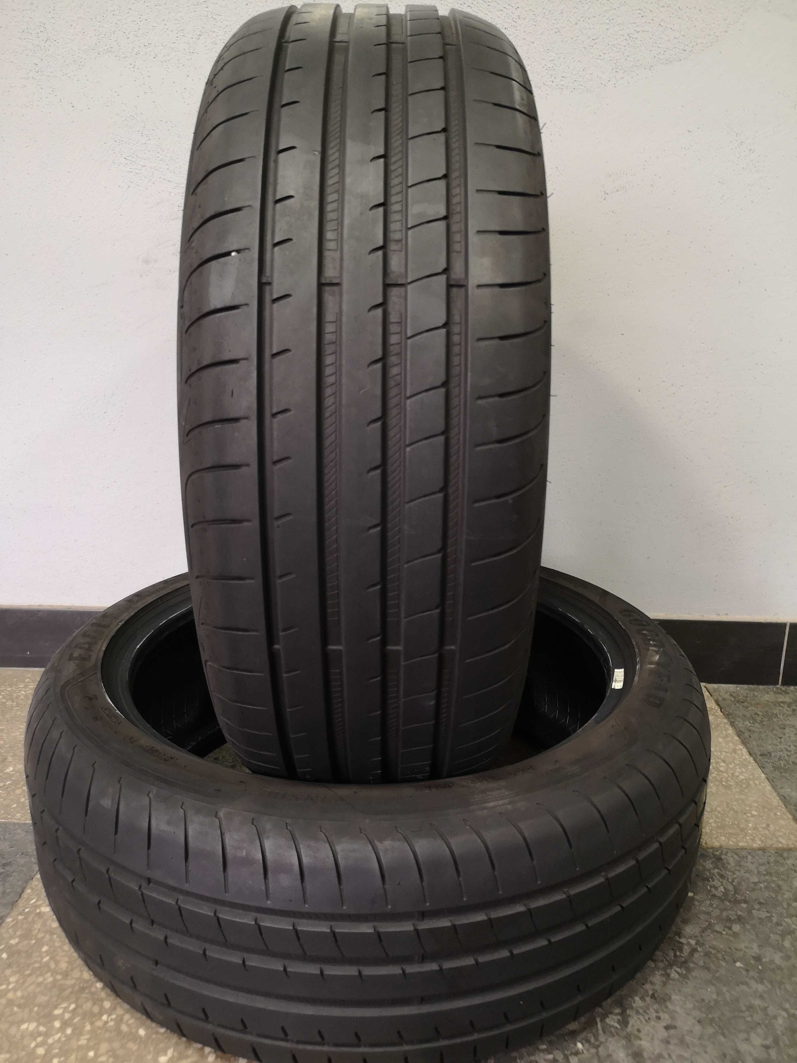 2бр 225/45/19 GOODYEAR RFT 7мм грайфер дот:0620 безплатен монтаж