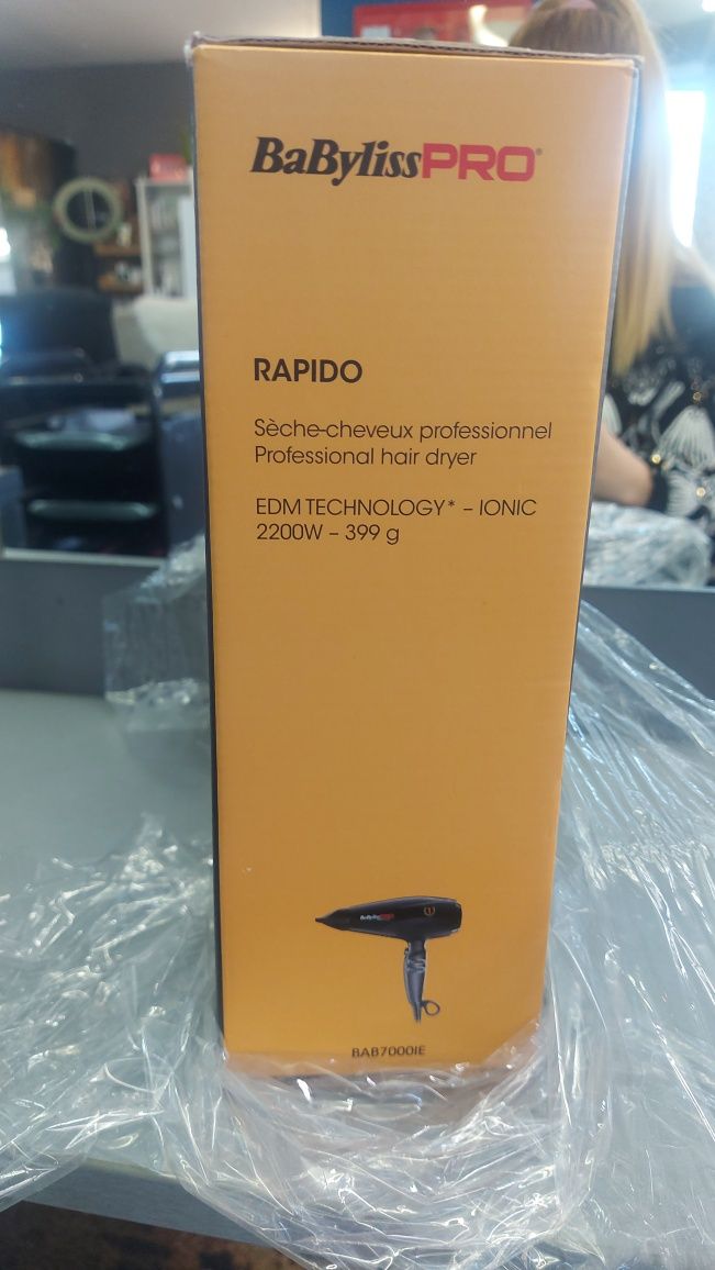 Професионален сешоар BaByliss Pro Rapido 2200W