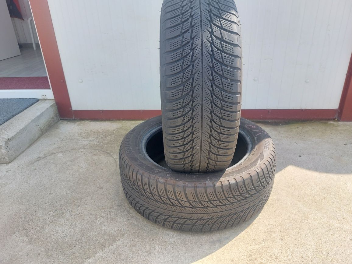 100 lei bucata! Doua anvelope M+S 195 55 16 Bridgestone