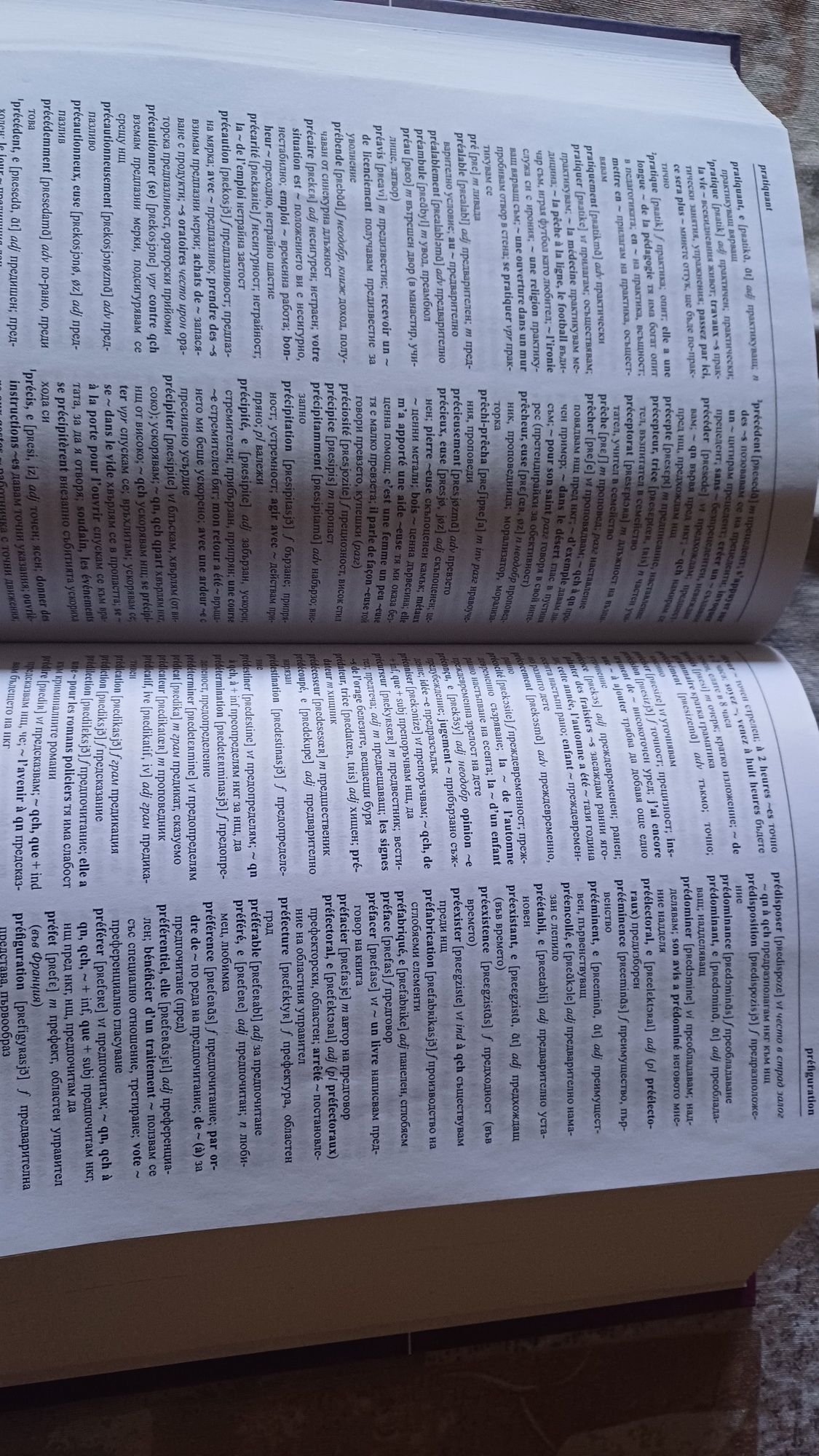 Френско-български правописен речник
