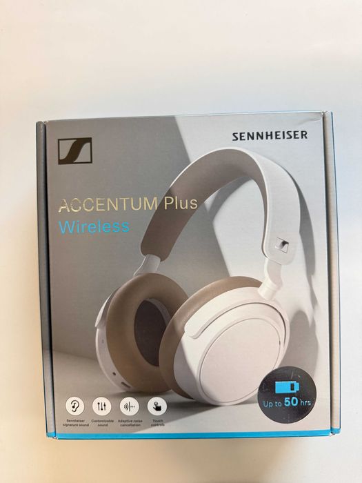 Casti Sennheiser Accentum Plus Wireless White