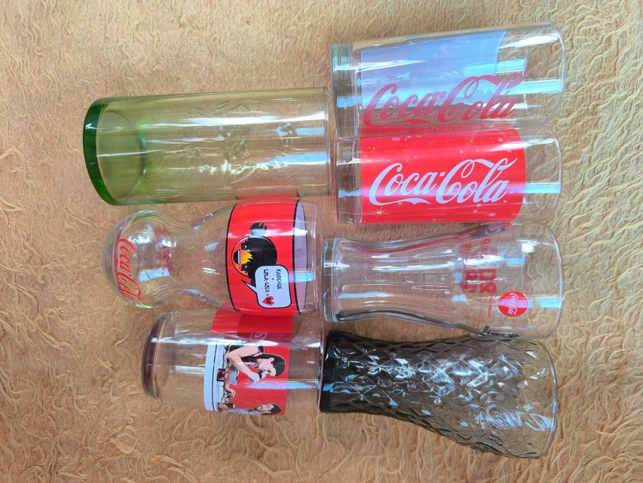 Чаши Кока Кола (Coca Cola)- от 7 до 12лв