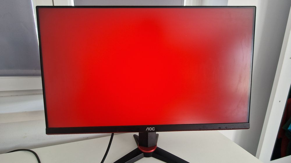 Monitor LED AOC Gaming 24G2U/BK 23.8 inch 1 ms Black FreeSync 144Hz