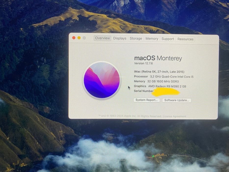 iMac 27 inch 5k Retina