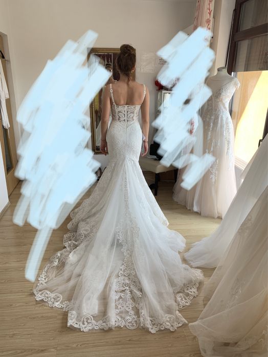 Rochie de mireasa, stil sirenă- model Ladianto