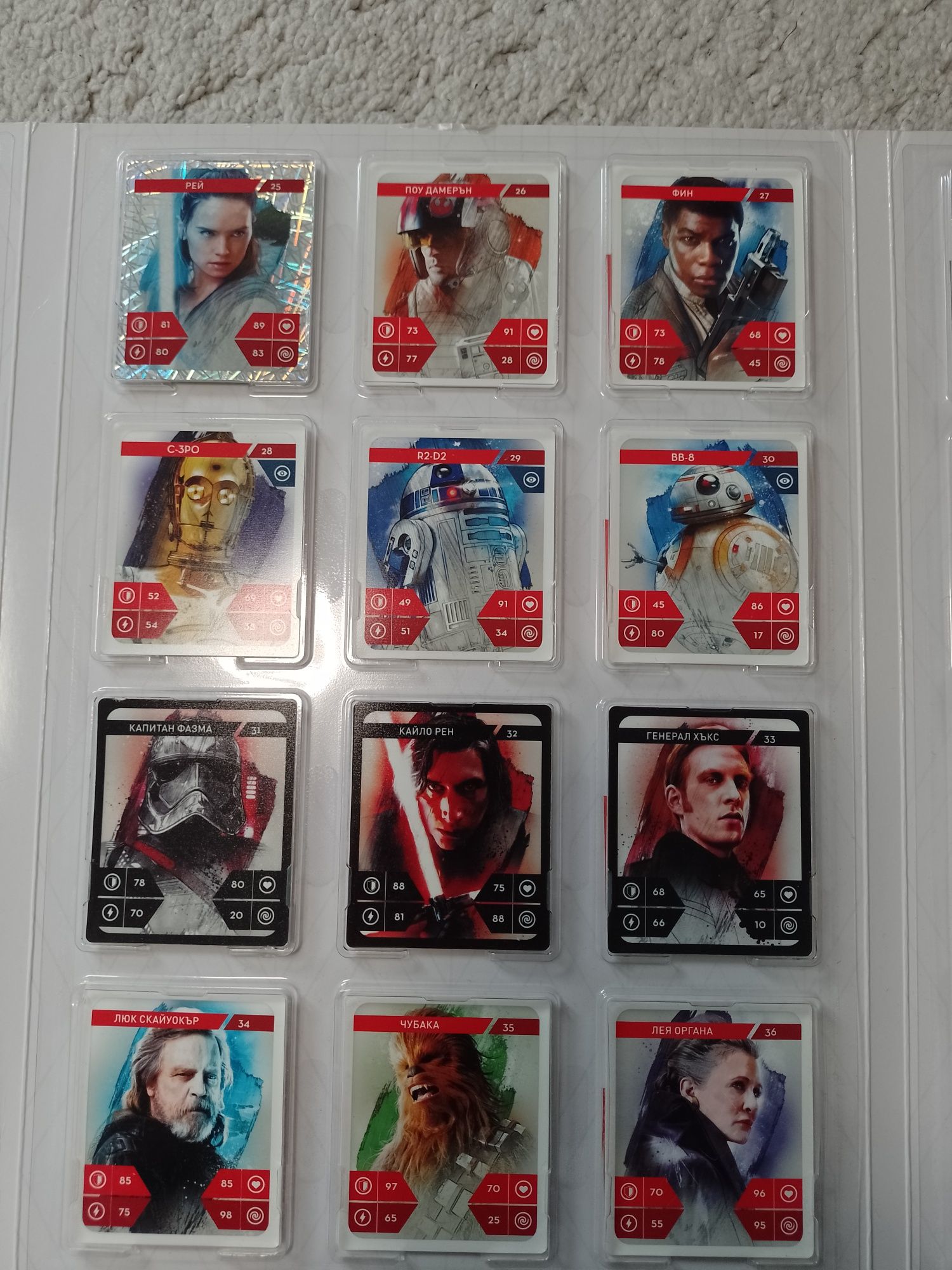 Пълен албум на kaufland Star Wars