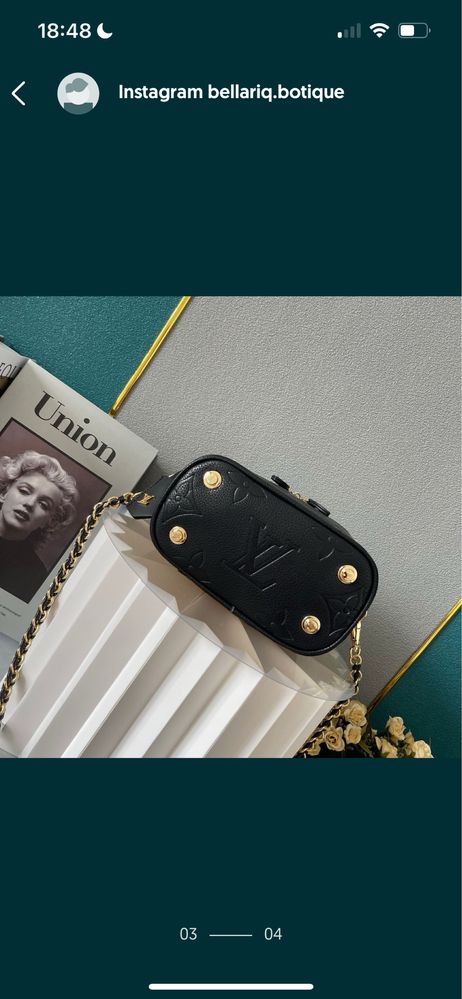 Geanta Louis Vuitton vanity pe comanda