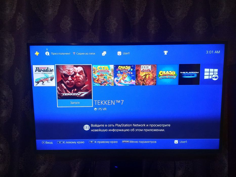 PS4 slim tiniq ideal holati o'yinlari bor 1ta djoystik bor plombasi bo