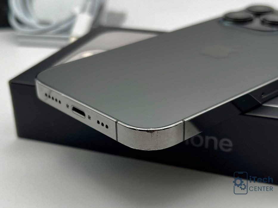 iPhone 13 Pro, 128GB, Graphite, 100% батерия, ОТЛИЧЕН, 1г. ГАРАНЦИЯ!