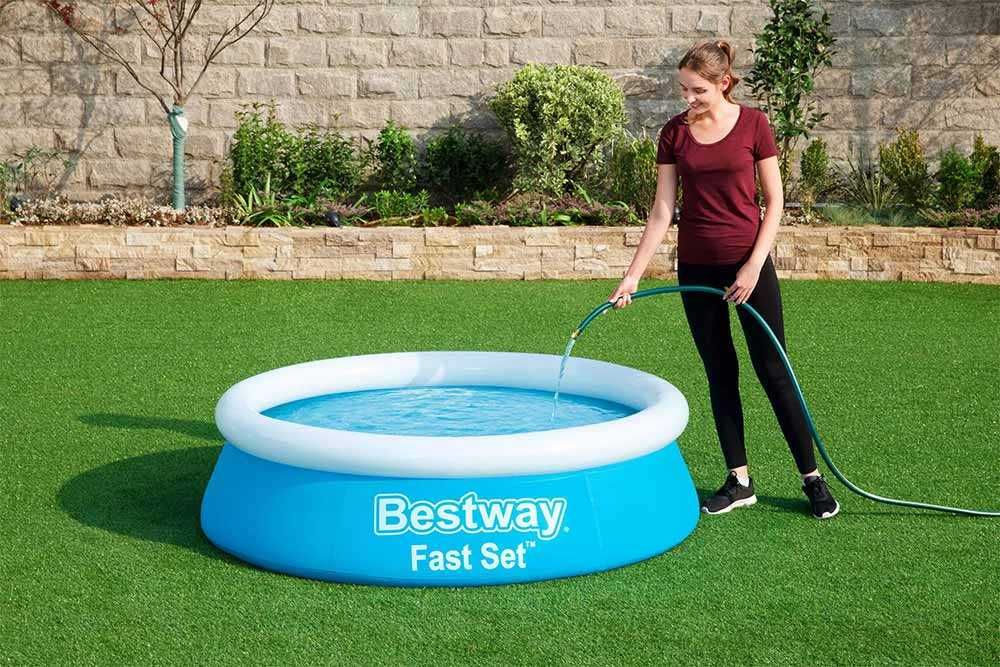 Басейн надуваем ринг, 183x51см, Bestway 57392 Fast Set Pool, 940л.