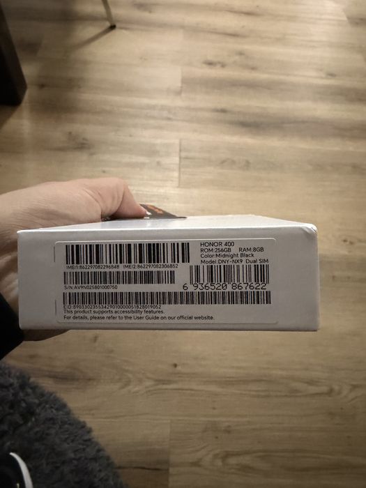 Honor 400 5G Dual Sim Midnight Black