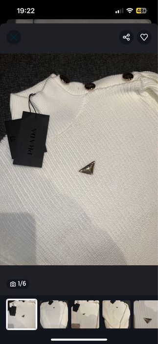 Пуловер Prada-onesize