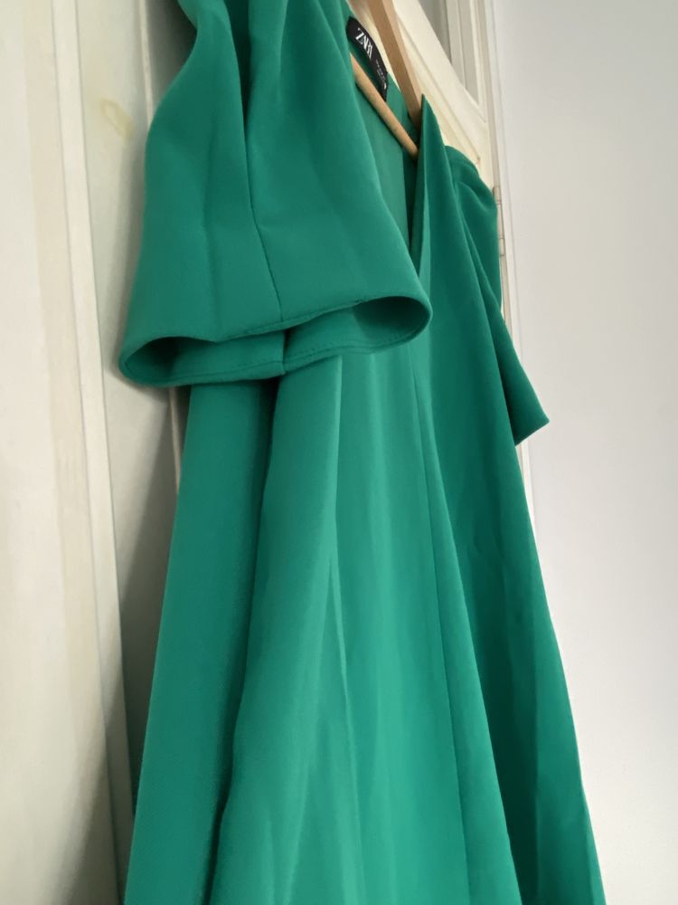 Rochie verde Zara