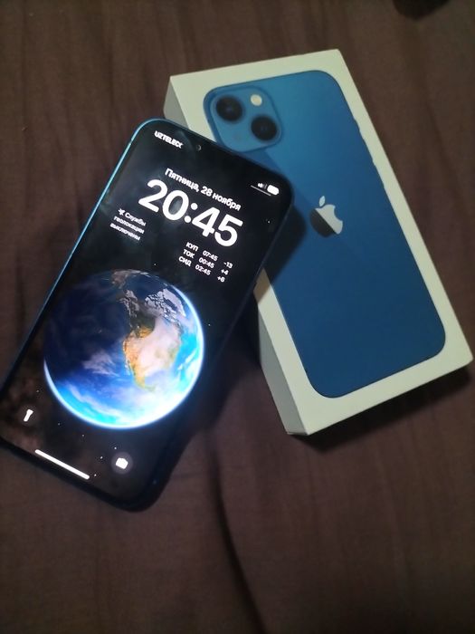 İphone 13 blue 128gb icloud bor