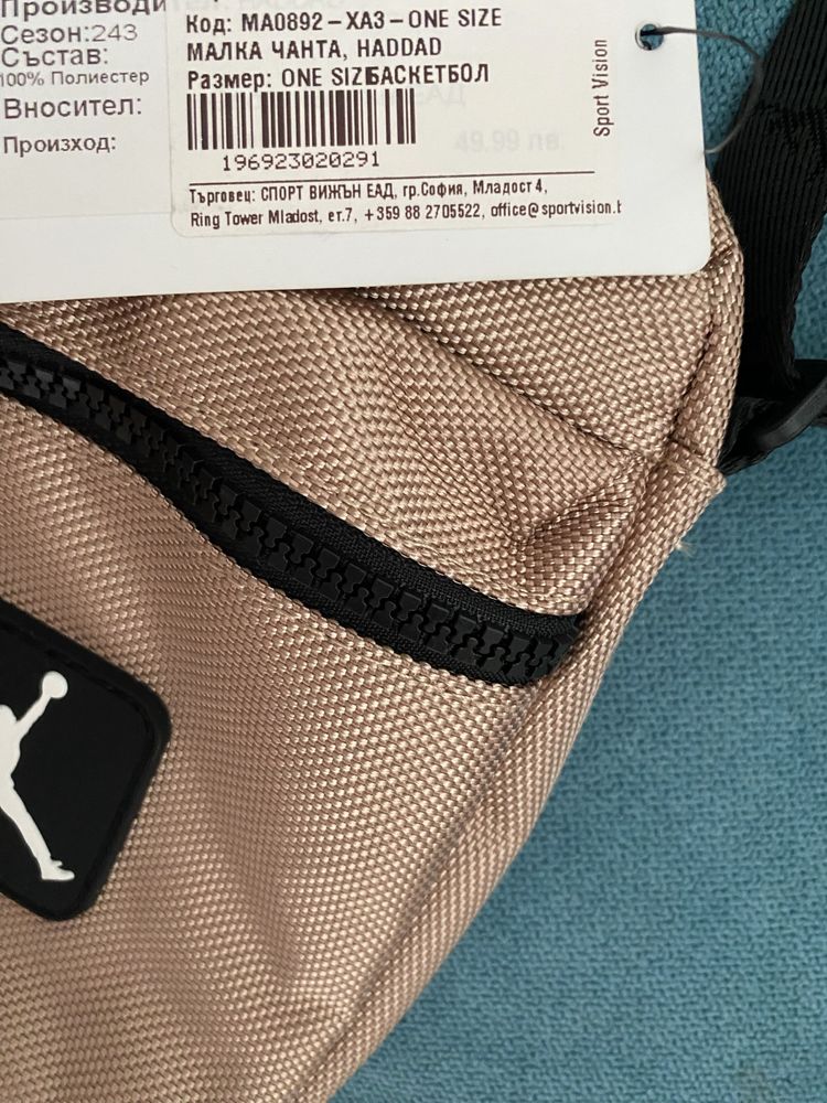 Tommy Hilfiger раничка оригинална Нова спортна чантичка nike jordan