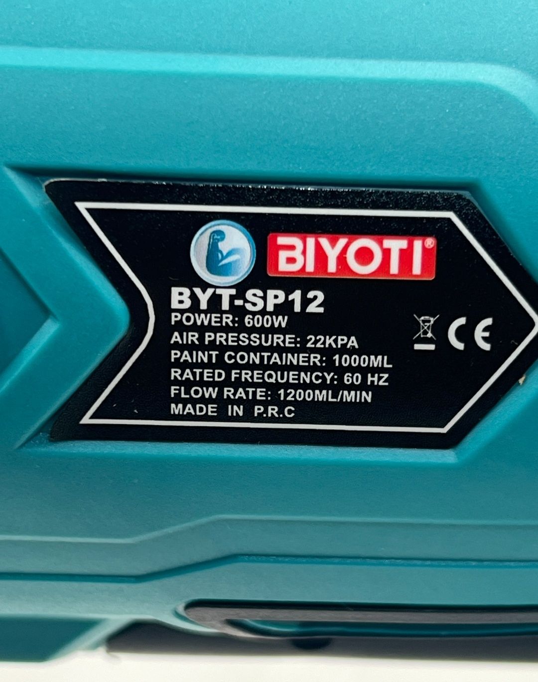 Краскопульт аккумуляторный Biyoti BYT-SP12