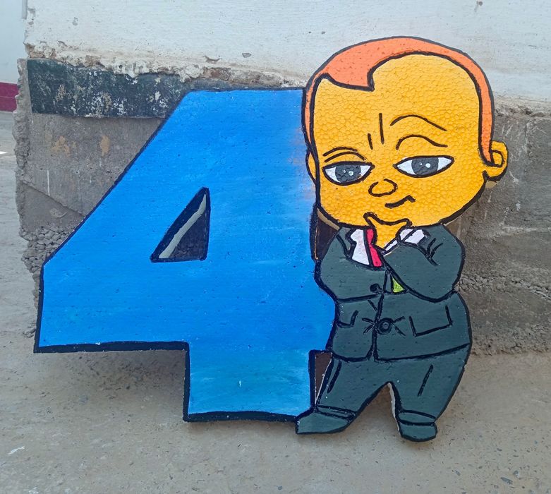 2D фигурки из пенопласта