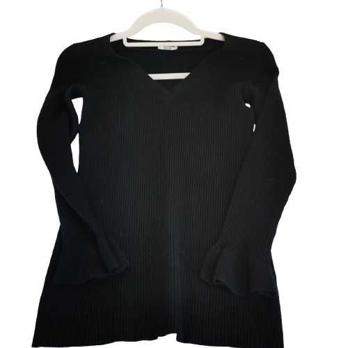 Wolford дасмки черен пуловер с вълна , номер S