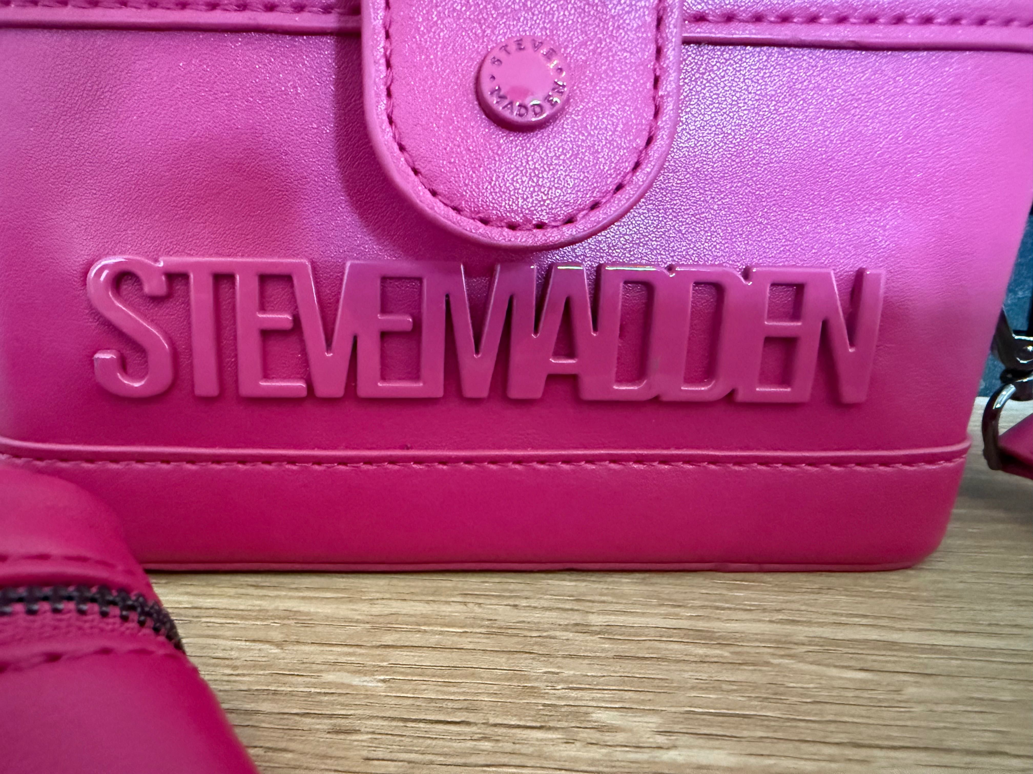 Розова чанта Steve Madden