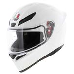 ТОП ЦЕНА Мото Каска за мотор AGV K1-S GLOSS WHITE,размер  S 55-56 NEW