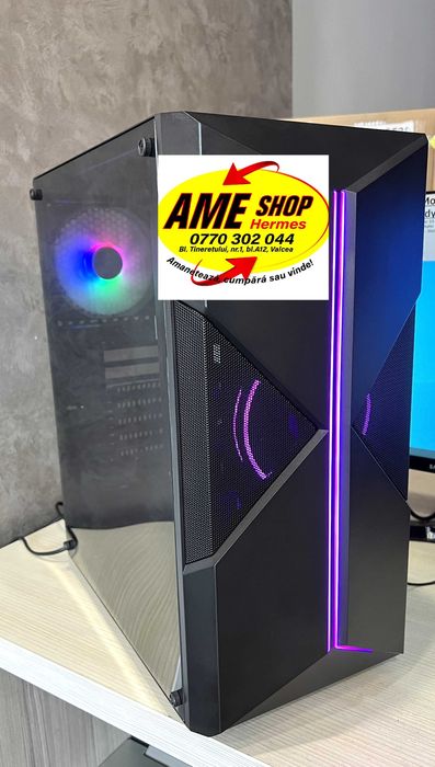 Unitate PC Gaming Corvus, 256GB SSD/16GB RAM, AMD Ryzen 5 Pro 3340G!