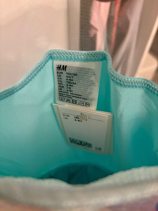 Рокля костюм на русалка а Н&М 122/128