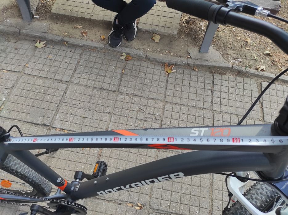 Планински велосипед ROCKRIDER ST 120, 27.5", Отлично състояние, 9 ск.