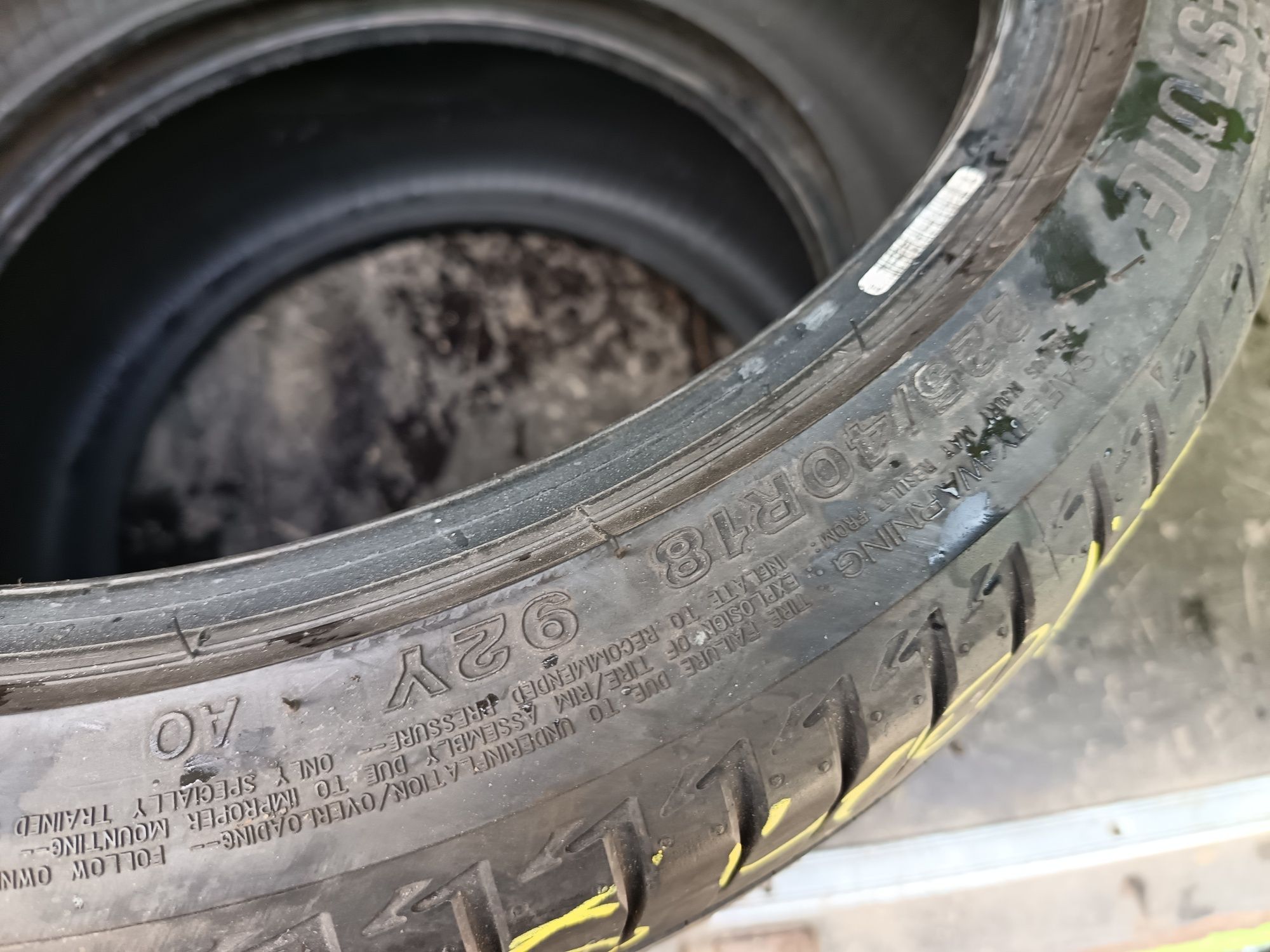 Anvelope vara 225 40 18 bridgestone 2019.5.5mm