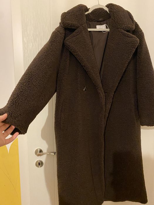 Teddy bear палто reserved кафяво