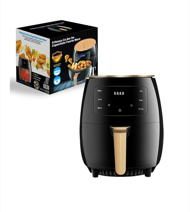 Silver Crest Air Fryer 6L/Friteuză Aer Cald 6L