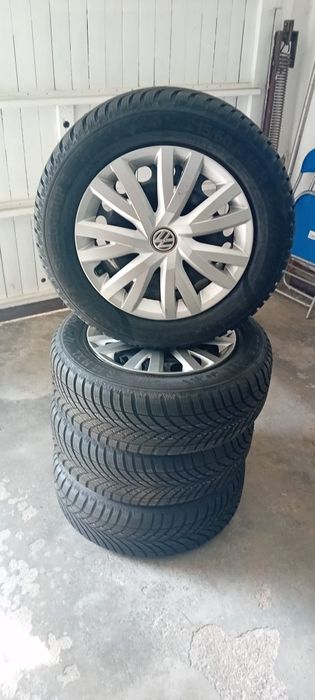 4Roti iarna VW PASSAT Noi B7 B8 T-ROC SEMPERIT 215/60/16 Dot 2023 imp.