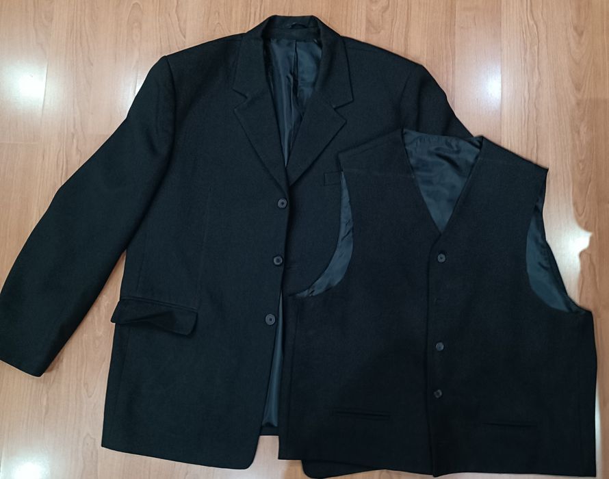 Sacou și vesta pt bărbați, mărime 58