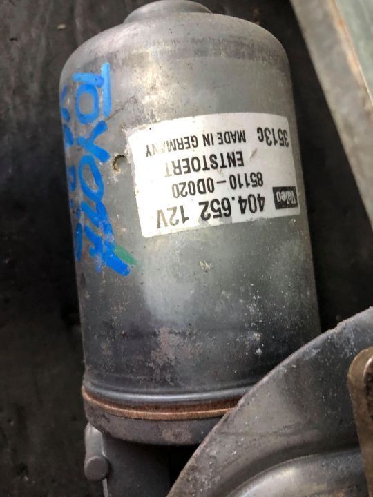 Ansamblu stergatoare motoras toyota yaris p1 1999-2005