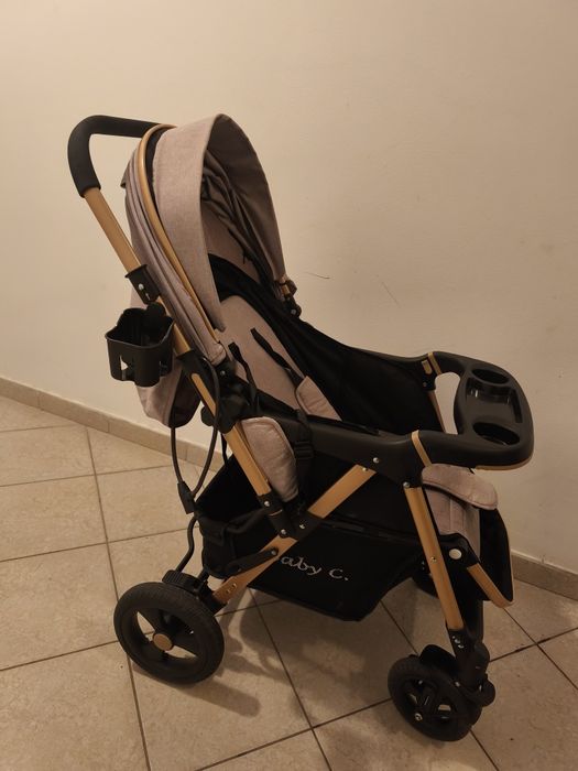 Carucior nou nascuti 2 in 1 BABY CARE™ PRO
511, Cadru aluminiu, Maner