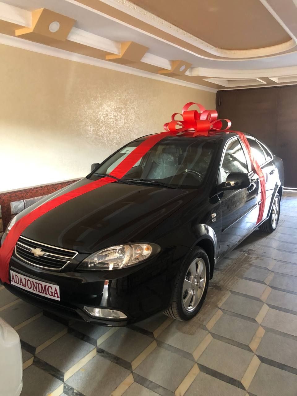 АвтоБантики на машину, лента, подарочный кизил бор
