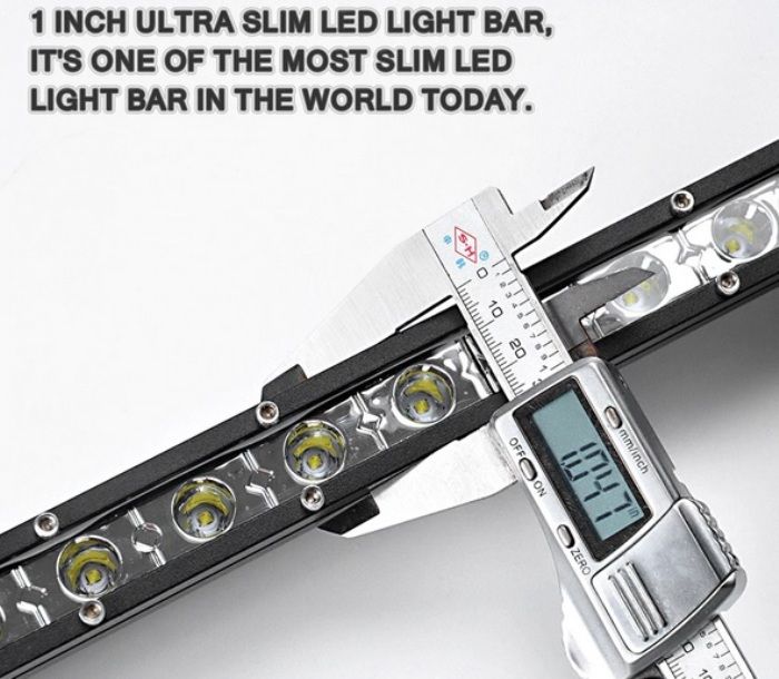 Lampa LED BAR Slim, 180W, 6000K, 97cm, Lumina alba