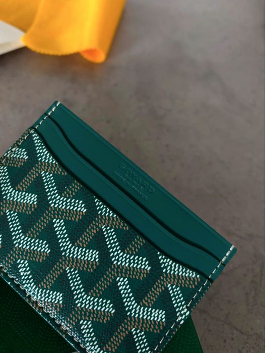 Portofel Goyard Cardholder Saint-Sulpice Verde