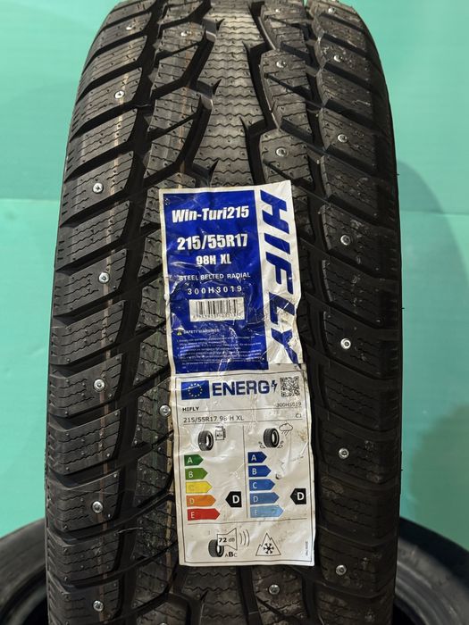 Шины 215/55 R17 Hifly новые с шипами