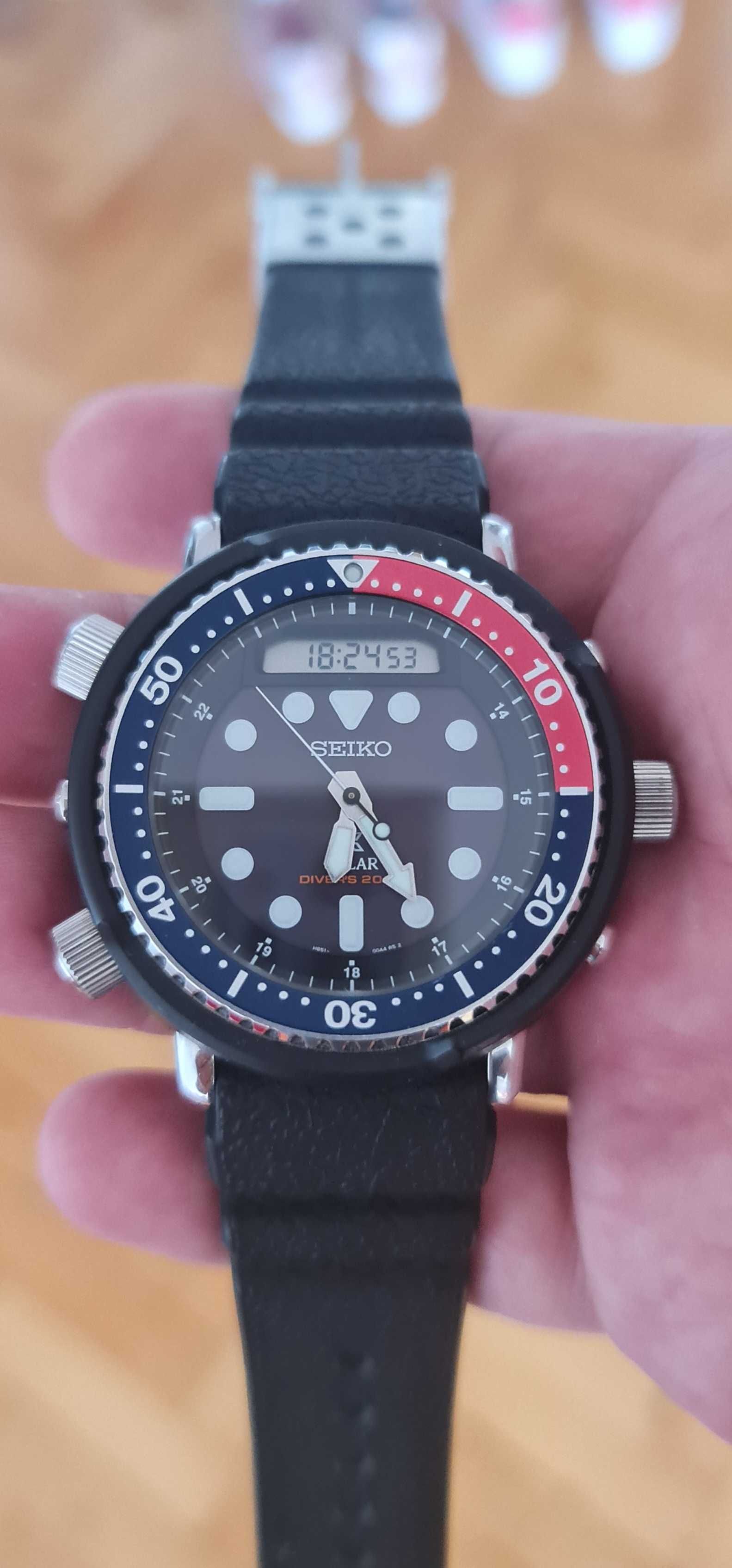 Seiko Prospex Arnie Pepsi solar