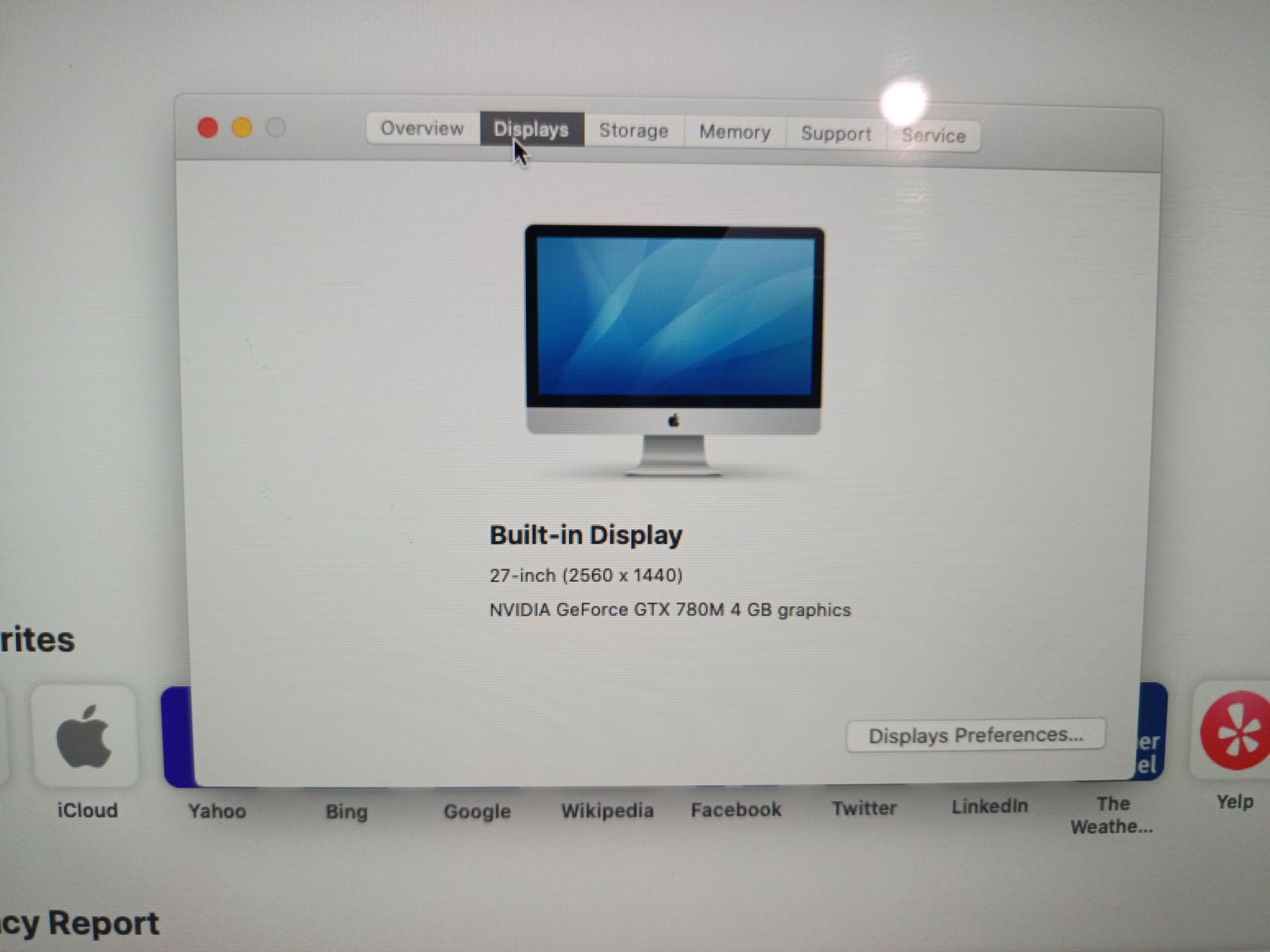 iMac Late 2013 27inch 2K Intel Core i7/16GB/Fusion 3TB/Nvidia 4GB GPU