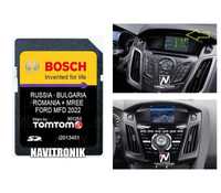 Card navigatie Ford MFD Focus C-Max Kuga Transit harta ROMANIA 2022