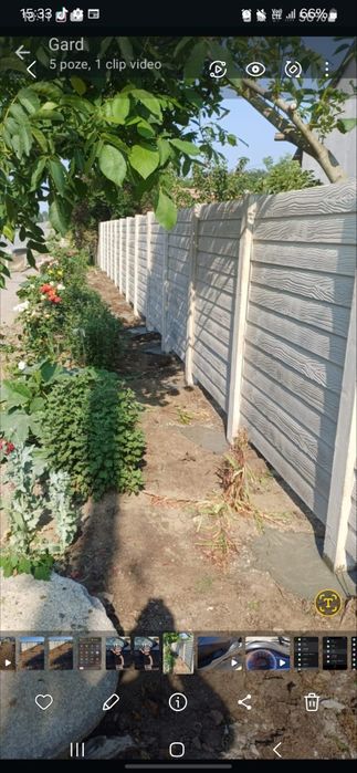 Gard de beton asigur montaji si trasport 250 lei lacra