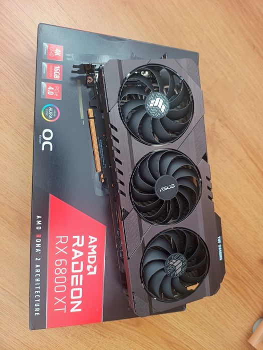 Vând RX 6800 XT 16gb DDR6