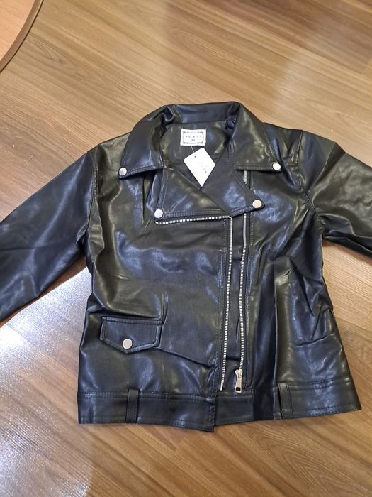 Куртка экокожа детская