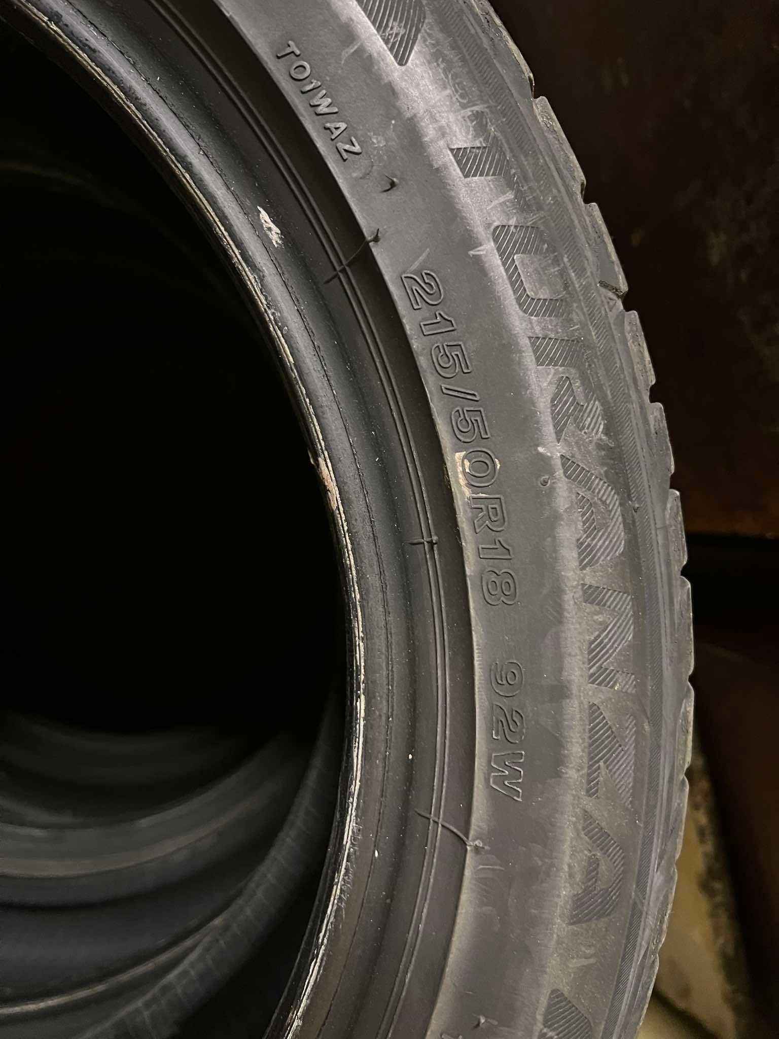 Продавам летни гуми Bridgestone Turanza 215/50 R18 92W