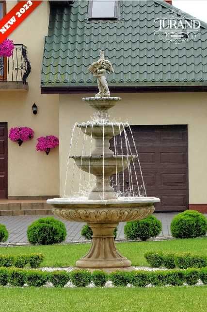 Fantana de gradina Potenza, inaltime 300 cm, cu accesorii si transport
