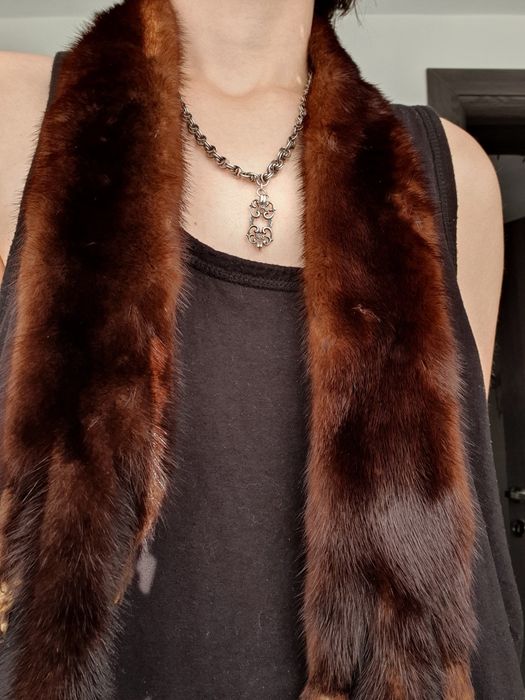 Guler din blană de nurca deosebit